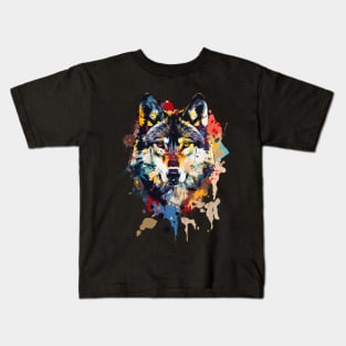 Lifecycle Of Arctic Wolf Kids T-Shirt